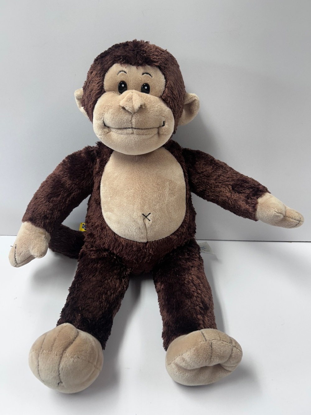 Build A Bear Workshop Plush Monkey Gorilla 18"-20" Hard Eyes Eyebrows Clean VGC